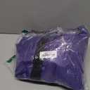 Extra Large Storage Duffle Bag with Zippers and Handles, Big Foldable Duffle Bag for Travel (Purple)