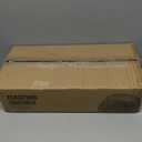 WOPITUES Floating Shelves for Wall with Cube Shelf, Wall Shelves with Metal Rail for Bathroom Decor, Bathroom Organizers and Storage, Over Toilet Shelves for Toilet Paper-Black (15.7 inch)