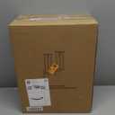 16" Large Dusk to Dawn Outdoo Wall Light Fixtures, Black 2-Pack Exterior Front Porch Light, 2-Light Outdoor Wall Sconce for Outside Patio, Waterproof Exterior Wall Lamp Lighting