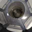 Kingsyard Metal Bird Feeder for Outdoors Hanging, 3 lbs Seed Feeder, Wild Bird Feeders for Garden Cardinal Finch Bluebird, Easy to Fill & Clean, Black