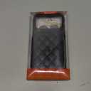 Bocasal Crossbody Wallet Case for iPhone 17 Pro Max, RFID Blocking PU Leather Zipper Handbag Purse Flip Cover, Kickstand Folio Case with Card Slots Holder Wrist Strap Lanyard 5G 6.9 Inch (Black)