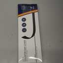 Lindas Essentials Silicone Stove Gap Covers (2 Pack), Heat Resistant Oven Gap Filler Seals Gaps Between Stovetop and Counter, Easy to Clean Stove Gap Guard (25 Inches, Black)