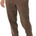 Amazon Essentials Men's Relaxed-Fit Fleece Joggers Sweatpants (Medium, Medium Brown)