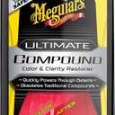 Meguiar's Ultimate Compound, 20 Oz - Remove Scratches, Swirl Marks and Oxidation While You Restore Color and Clarity for a Showroom Shine - Safe and Effective on All Glossy Paints and Clear Coats