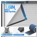 Heavy Duty Magnetic Screen Door Mesh - Hand-Free Door Net Screen with 100 Magnets, Pet & Kid Friendly, PET Fine Mesh Doors Screens Keep Bug & Mosquito Out Fit Sliding Patio French Doors Size 48" x 80"