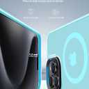 2 x Compatible with iPhone 15 Pro Max case Fits MagSafe 10FT Drop Resistant Matte Skin Feeling Shockproof Back Cover Fits iPhone 15 Pro Max Phone Cases, Light Blue