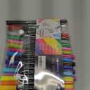 18 Colors Dual Tip Markers, Fine Point & Brush Tip for Adult Coloring Books, No Bleeding, Art Supplies