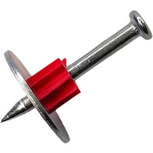 1-1/2" Powder Actuated Fasteners, Drive Pins with 1" Washer, PW150, 100pcs/pack