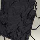 Zando Swim Suits for Women 2024 Tummy Control Bathing Suits Shapewear Swimsuit Halter Sexy One Piece Swimsuit Square Neck Cute Modest Vintage Slimming Retro Ruched Swimwear Black 4-6