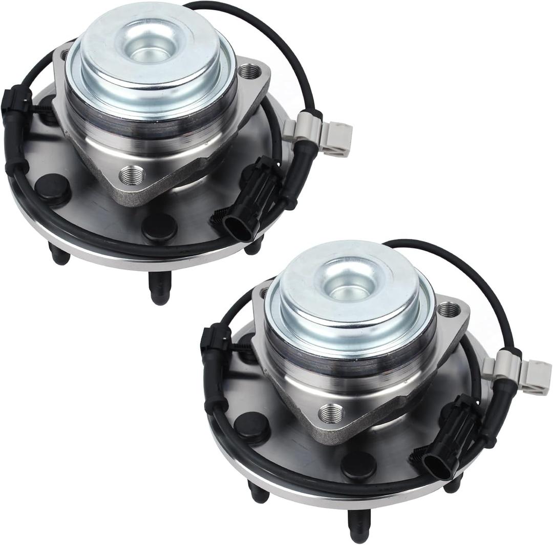 PAROD 2PCS 515053 Wheel Hub & Bearing Assembly Fit for 2002-2006 Cadillac Escalade, Chevy Avalanche 1500, 2003-2008 Express 2003-2005 2500, 2000-2006 Suburban Tahoe, GMC Savana Yukon, Yukon XL 1500