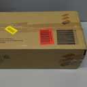 QEEIG Bathroom Shelves Over Toilet - Wall Mounted Floating Shelves Toilet Paper Storage Small Farmhouse Decor Shelf 16 inch Set of 3, Rustic Brown (019-BN3)