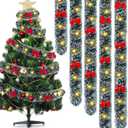 33 Ft Christmas Tinsel Garland for Home Decor