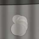 Door Stoppers - 3.14" White Door Stoppers for Wall (8 Pack), with Heavy-Duty Adhesive - Wall Protector & Shock-Absorbent Protectors from Door Knobs - Prevents Scratches on Walls & Doors