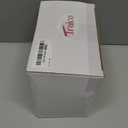 Christmas Tree Topper Bow - Bow: 11" sq. - Tails: 3 Yards Long Each - Silver Snowflake