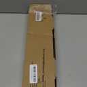 TONIAL Silver Curtain Rods 32 to 58 Inch(2.6 to 4.8 ft), Adjustable Splicing Window Curtains rod, 3/4 Drapery Rods for Windows 20 to 53 Inch, Decorative Single Rod with Modern Cap Finial