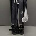 Foldable Baby Playpen with Mat, Foldable Playpen for Babies and Toddlers, Folding Portable Kids Play Pen, Collapsible Play Yard with 2 Handles + Suitable Size Mat(Grey, 50x50 inches)