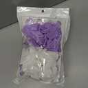 3 x 17pcs Butterfly Cake Toppers 3D Romantic Butterfly Cupcake Decorations with Purple White Rose Flowers for Wedding Birthday Anniversary Party Baby Shower