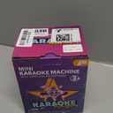 Mini Karaoke Machine for Kids Adults, Portable Bluetooth Speaker with 2 Wireless Microphones, Trendy Birthday Gifts Toys for Girls Ages 3, 4, 5, 6, 7, 8, 9, 10+ Years Old Home Family Party (P-ink)