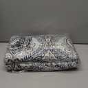 jinchan Blackout Curtains 90 Inch Length 2 Panels Blue Damask Medallion Window Curtains for Bedroom Grommet Thermal Insulated Drapes for Living Room Vintage Luxury Window Treatments Set