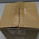 DRASTAR Coffee Filter Holder, Black Filter Storage with Lid for Counter, Storage Basket Container for Coffee Bar Accessories Decor