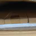 Fairy Baby 40.5" Extra Tall Baby Gate for Stairs, 40.6"-54.7" Extra Wide Dog Pet Gate Indoor Outdoor, Pressure Mounted Walk Thru Swing Metal Safety Child Gate, Cat Puppy Gate for House Doorways, White