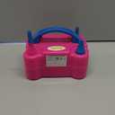 Electric Balloon Pump, Portable 2 Modes Balloon Blower Machine with 14 Balloon Arch Kits, Air Pump for Balloon, Balloon Inflator for Party Decoration (Rose red)