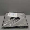 Bed Sore Cushions for Butt, Anti Bedsore Cushion, Breathe Freely Fiber T Shaped Opening Triangular Slope Design for Elderly, Bedridden, Disabled (with Black Cover)