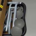 Toilet Safety Rails, Adjustable Toilet Frame for Elderly, Seniors, Handicap & Disabled, Foldable Handicap Toilet Handles Fit Any Toilets (300 LB) (Gray)