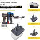 for Dyson Type B DC31 DC35 Battery Adapter, for Dewalt 20V Battery to Type B DC31 DC34 DC35 DC44 DC45 DC56 DC57 917083-01 Handheld Vacuum Cleaner [ONLY Fit for Dyson Type B]
