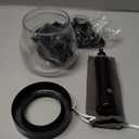 Senbowe Upgraded Makeup Brush Cleaner and Dryer Machine, Electric Cosmetic Automatic Brush Spinner with 8 Size Rubber Collars, Wash and Dry in Seconds, Deep Cosmetic Brush Spinner for All Size Brushes (Black)