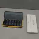 Am Pm Pill Organizer, Weekly Pill Box 2 Times A Day - Acedada 7 Day Pill Organizer with 7 Separate Containers, Portable Daily Medicine Dispenser Case for Vitamin, Fish Oils, Supplements, Stylish Blue