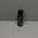 Han's Bottle Kids Water Bottle with Straw Lid - Insulated Stainless Steel Reusable Tumbler for Girls,Boys,Thermo Mug,17oz,Space Planet