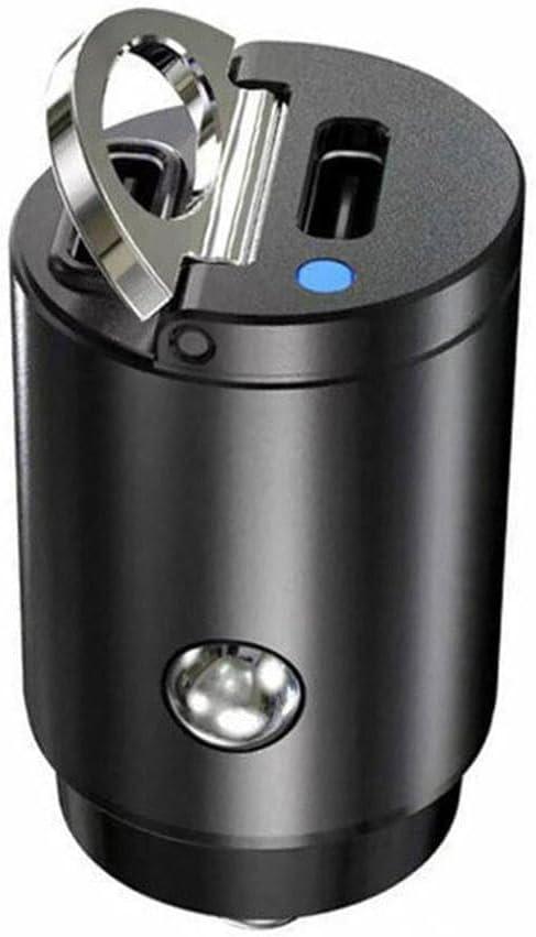 Mini 12V 24V Car Charger Type C QC 3.0 4.0 PD 3.0 22.5W Charger Phone Car Fast Lighter Socket Cigarette USB VL131 3 Chargin I5S2 - (A, Color Name: 1pc)