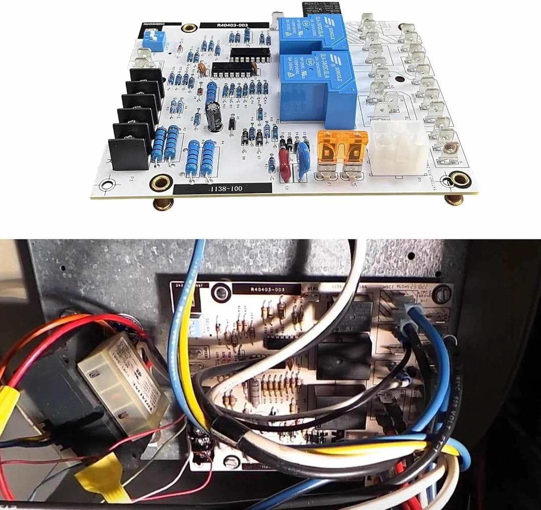 Upgraded R40403003 Furnace Blower Control Circuit Board Replace for 40403001, 40403002, 20054502, ST9120A, ST9120B, ST9120C