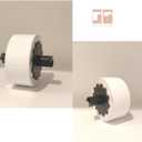 VNMWT-3508 White Premium Vinyl Tape, 150' L 2" W (1)