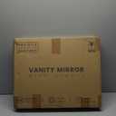 Kottova Vanity Mirror with Lights, LED Makeup Mirror, Lighted Makeup Mirror with 10X Zoom Mirror, Smart Touch 3 Colors Dimmable,360 Rotation,Suitable for Vanity Desk & Tabletop, White(19.6"x15.7")