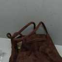 Makukke Tote Bag for Women, Faux Suede Bag Women's Handbags, Shoulder Crossbody Bag for Daily Commute & Casual Use (Chocolate)