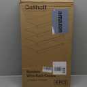 Wire Shelf Covers, Bamboo Wire Rack Covers for Pantry, Closet (4pcs, 22" W x 12" D)