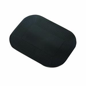 Dycem 50-1592BLK Non-Slip Rectangular Pad, 15" x 18", Black