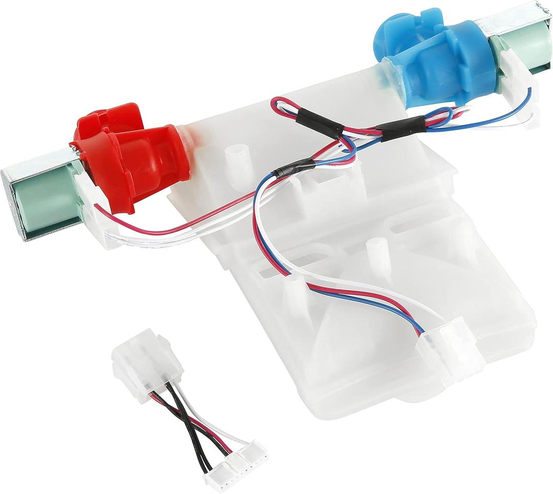 W11101906 w10869803 ntw4516fw3 Washer Washing Water Inlet Valve Compatible with whirl-pool, ama-na, cro-sley Washer NTW4655EW1 NTW4665GW0, NTW4516FW2 NTW4516FW3 NTW4516FW4 NTW4605EW1