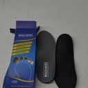 Plantar Fasciitis Feet Insoles Arch Supports Orthotics Inserts Relieve Flat Feet, High Arch (Mens 6-6 1/2 | Womens 8-8 1/2) (Gray)