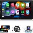 Leadfan Car Stereo Radio for Dodge Grand Caravan 2011-2020 Chrysler Town & Country 2011-2016 Grand Voyager 2011-2015 with Wireless Carplay Android Auto 9'' Touchscreen GPS Navigation Bluetooth WiFi