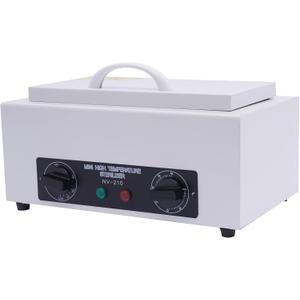 Hot air sterilizer, disinfection, dry heat, high temperature, sterilizer, autoclave, 300 W, disinfection, cosmetics, foot care, tattoo, nail bit, studio, nail sterilizer