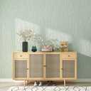 Haimin Grasscloth Wallpaper Textured 24in X 393in Fabric Contact Paper Textured Linen Peel and Stick Self-Adhesive Thick Vinyl Embossed Wallpaper