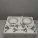 Ditoon Brushed Nickel Pendant Lights Kitchen Island 2 Pack, Vintage Bathroom Pendant Light with Detachable Glass Shade, Adjustable Hanging Light for Kitchen Island Lighting, Farmhouse, G9 Base