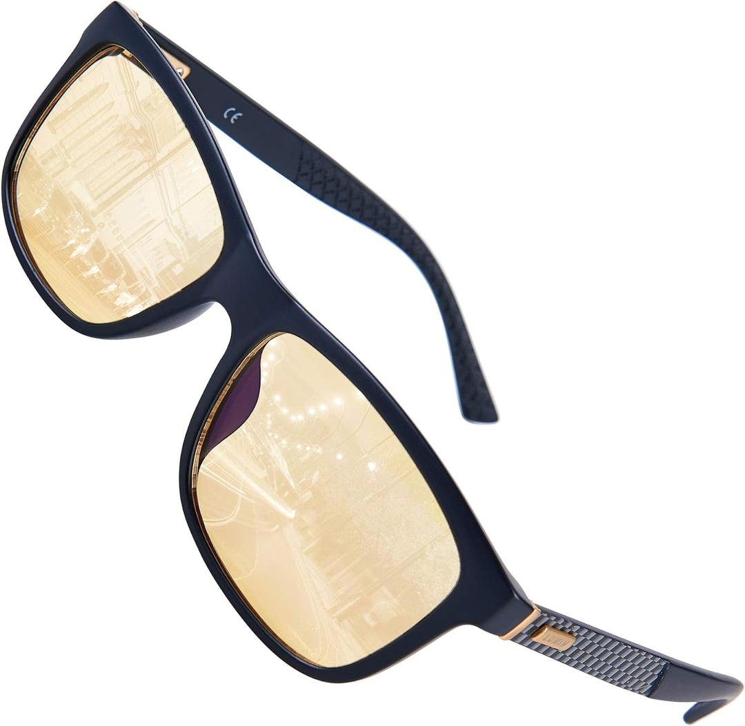 Illumin Night Driving Glasses SHIFT - All-Weather Glasses for Improved Road Safety, Advanced High Optical Quality Anti Glare Lenses