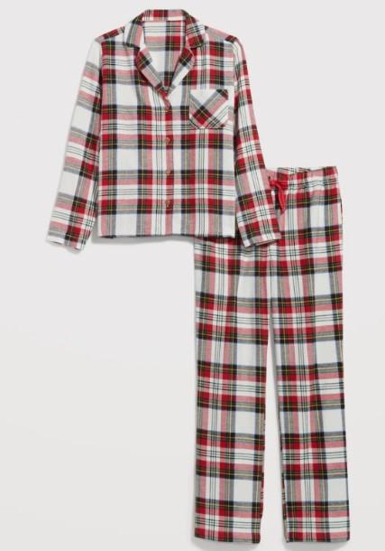 Samring Women Pajamas Sets 2 Piece Short Sleeve Soft Sleepwear Pjs Lounge Set Button Down Nightwear with Long Pants, Large