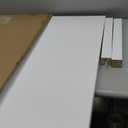 Furinno Classic Simple Coffee Table for Living Room, 38.98 (W) x 17.52 (H) x 18.9 (D) Inches, White (Rectangle)