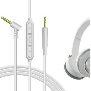 GEEKRIA Audio Cable with Mic and Mute Control Compatible with JBL 770NC/760NC, Live 760NC/ 670NC Headphones, 3.5mm to 2.5mm Replacement Stereo Cord (4ft / 1.2m)