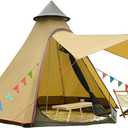 12'x10'x8'Dome Camping Tent 5-6 Person 4 Season Double Layers Waterproof Anti-UV Windproof Tents Family Outdoor Camping Tent | Double Layers, Waterproof, Anti-UV, Windproof, Family, Outdoor